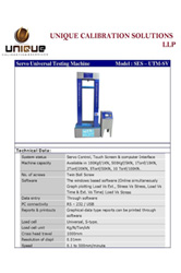 Computerized Universal Testing Machines
